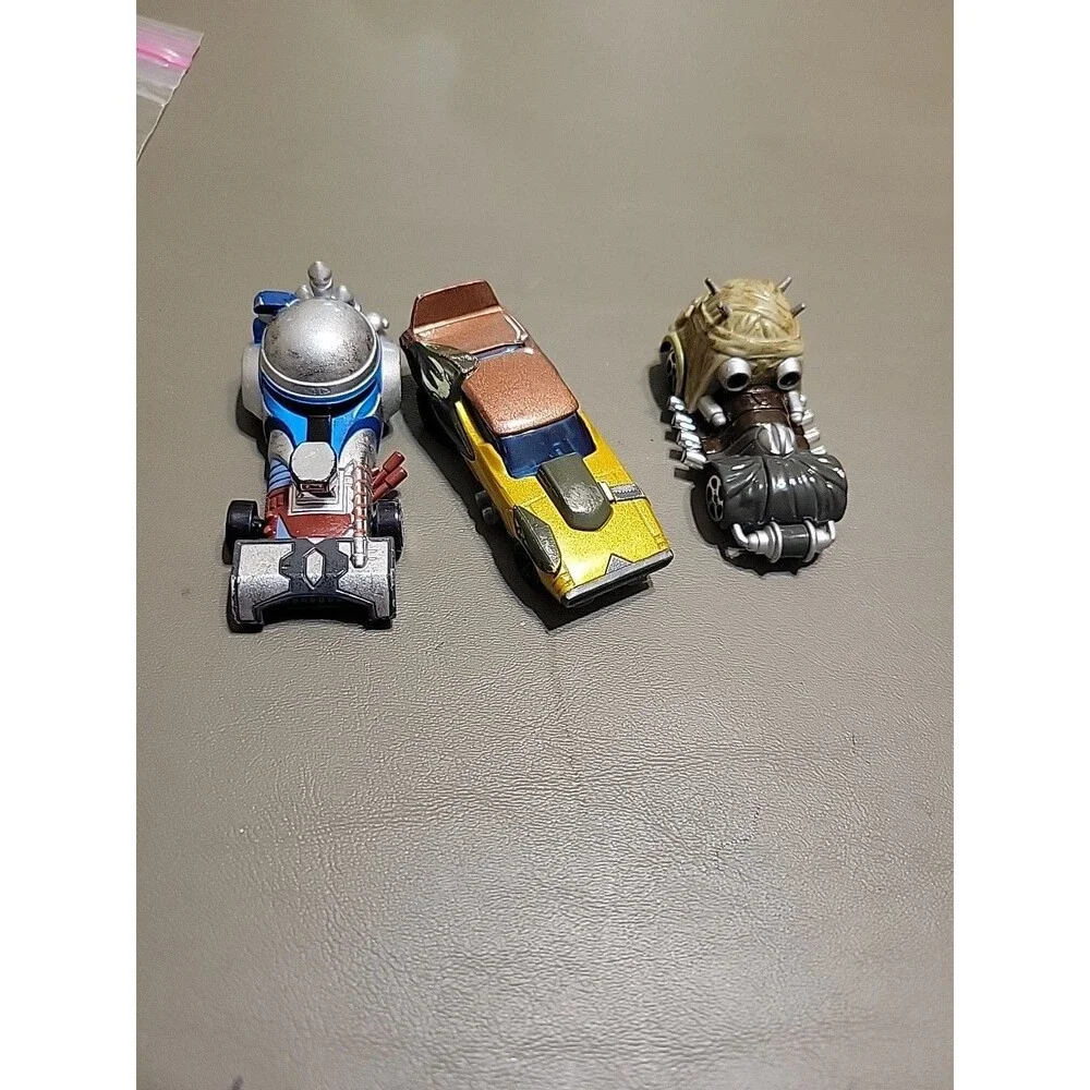Disney Racers Star Wars Tusken Raider Jango‎ Fett Kanon Jarrus Diecast Cars